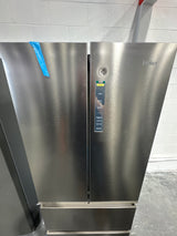 QJS15HYRFS - REFRIGERATORS - Haier - French 4-Door - Stainless Steel - Open Box