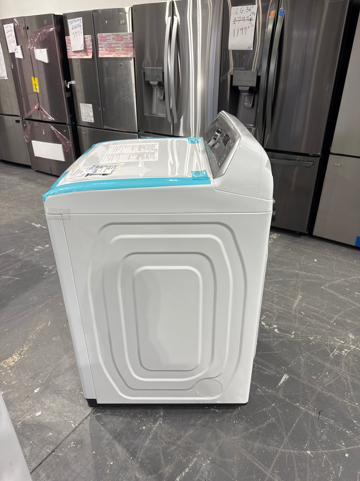 DVE47CG3500WAC - DRYERS  - Top load -  Samsung - Open box