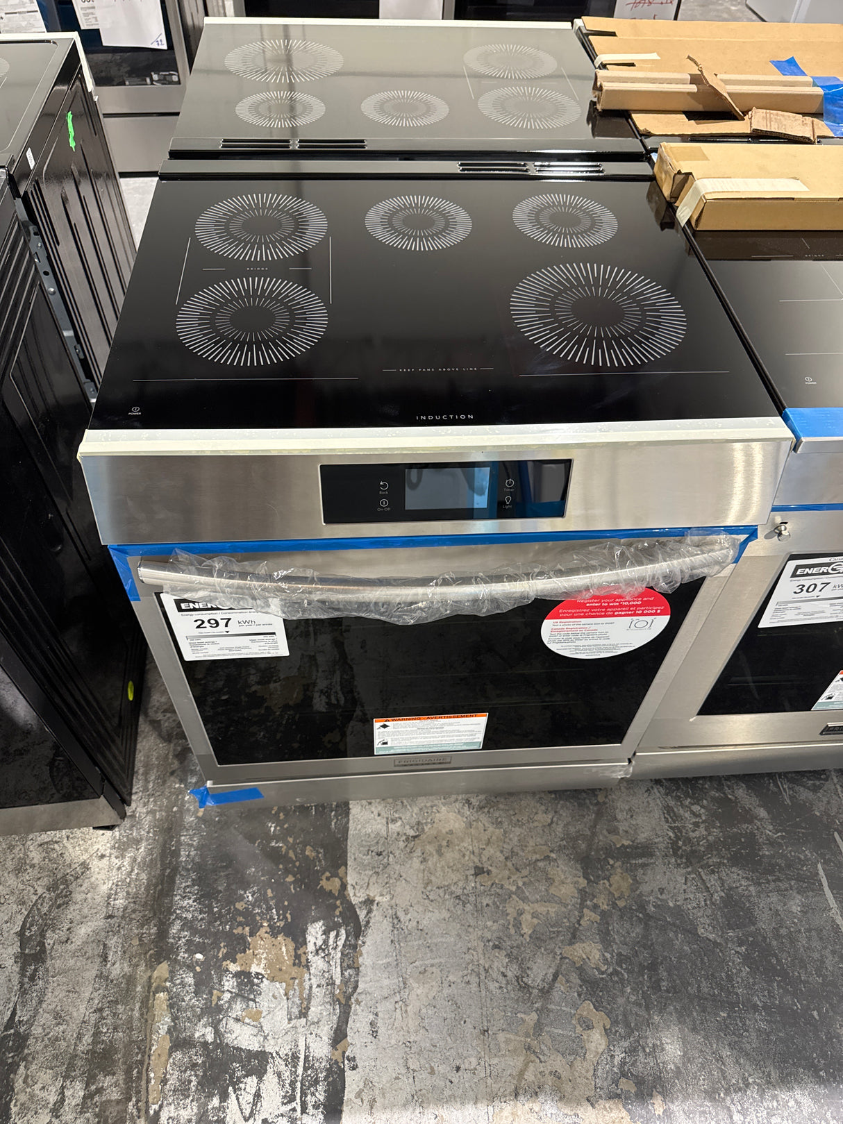GCFI306CBFC - Induction Range - Frigidaire  - Stainless Steel - Open Box