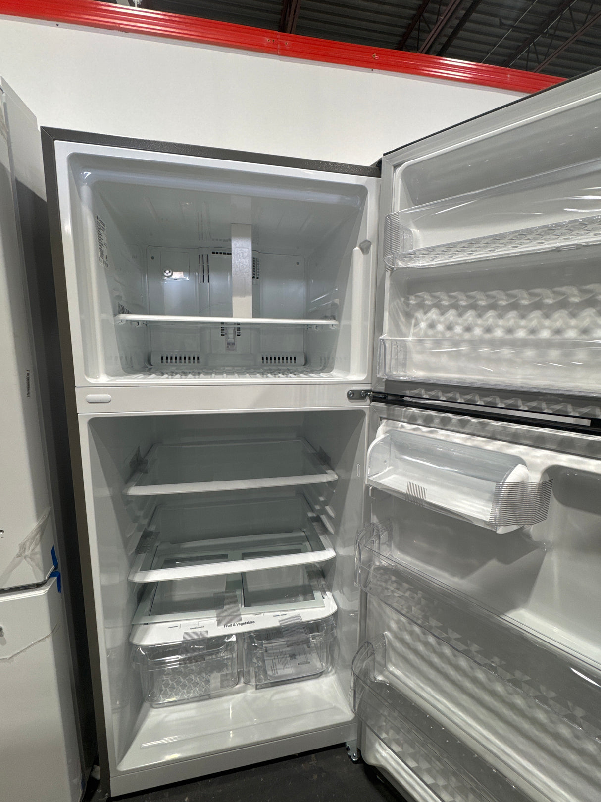 LTCS20020V -  Refrigerator  - LG - Top Freezer - Stainless Steel - Open box