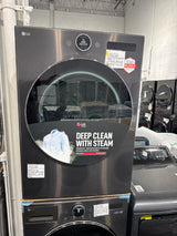 DLEX6700B/WM6700HBA -  Washer/Dryer Sets - Front Load - LG - Black Steel -  Open Box