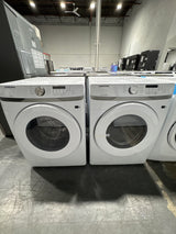 WF45T6000AW ,   DVE45T6005W - Washer/Dryer Sets - Front Load - Samsung - White  - Open box