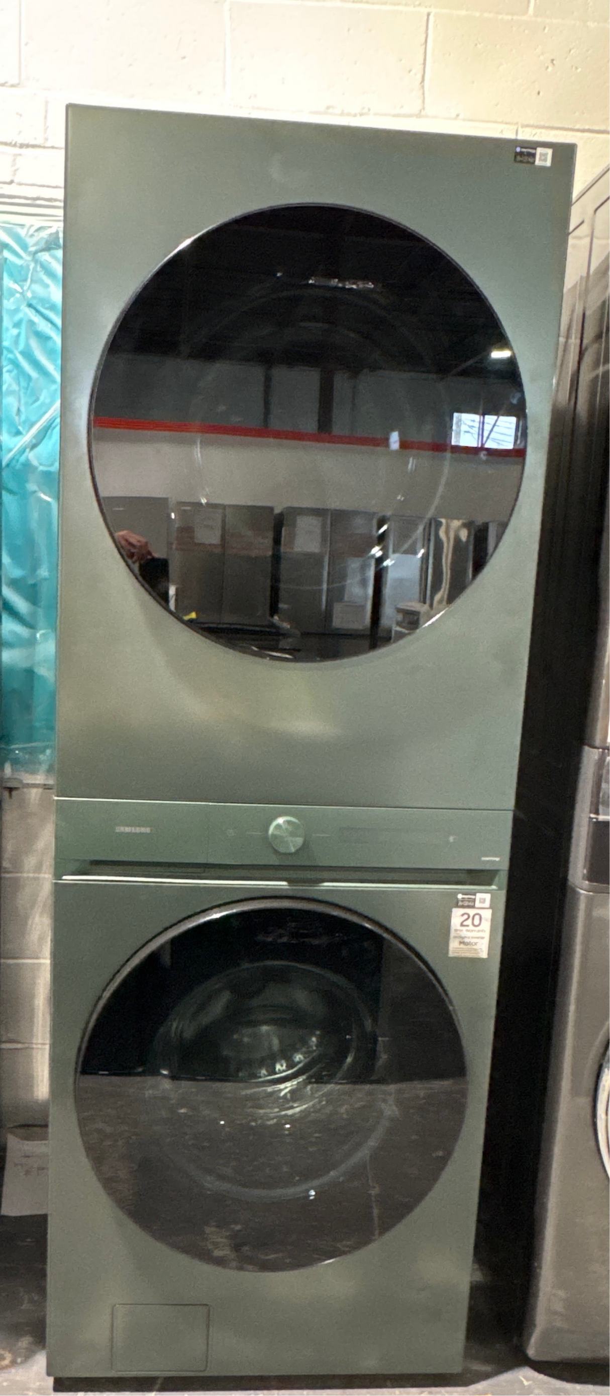WH46DBH550EF -Laveuses Sécheuses Superposées - Samsung - Boite Ouverte