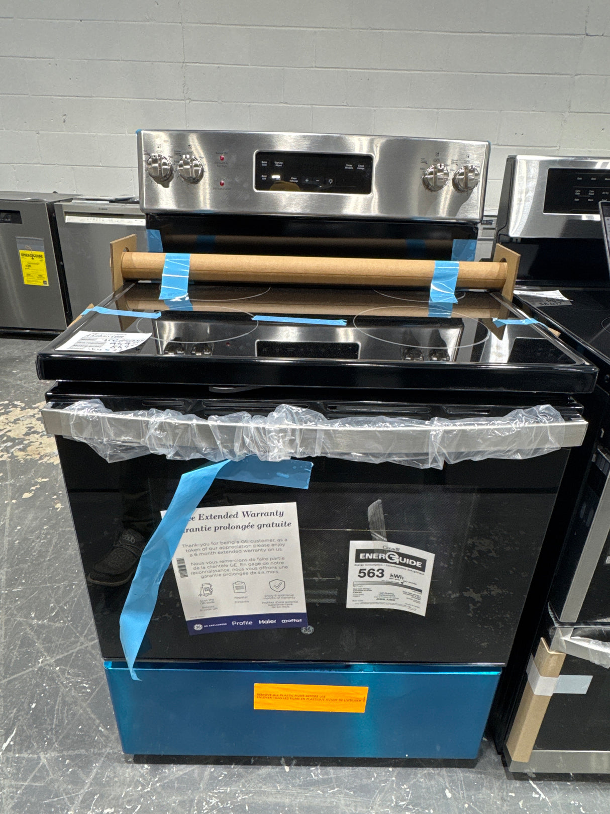 JCB630SVSS - RANGES  - GE - Stainless Steel - Open Box