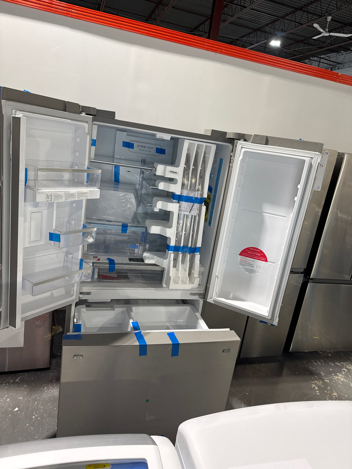 GRFG2353AFB- REFRIGERATORS - Frigidaire - French 3-Door - Stainless Steel - Open Box