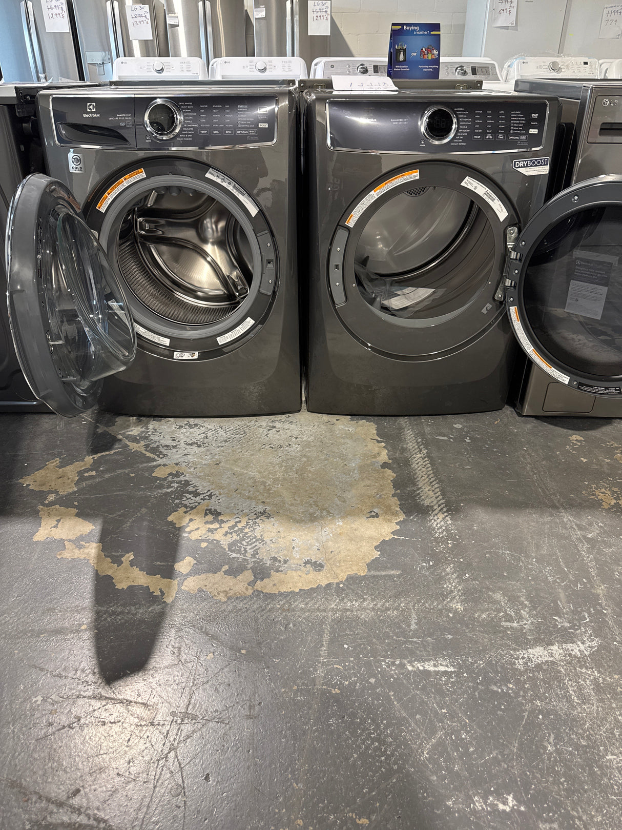 ELFW7637AT , ELFE763CAT - Washer/Dryer Sets - Electrolux - Open box