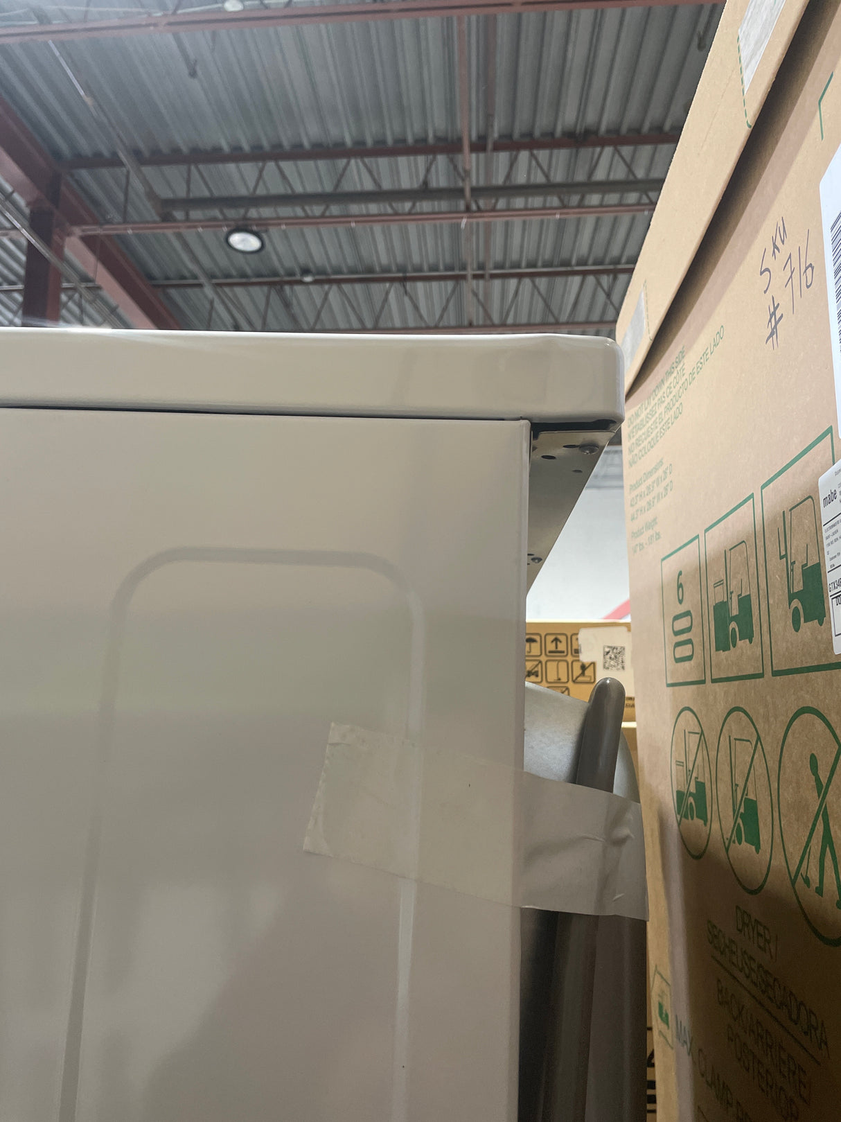 WM3400CW, DLE3400W - Ensemble laveuse/sécheuse - Chargement frontal - LG - Emballage ouvert