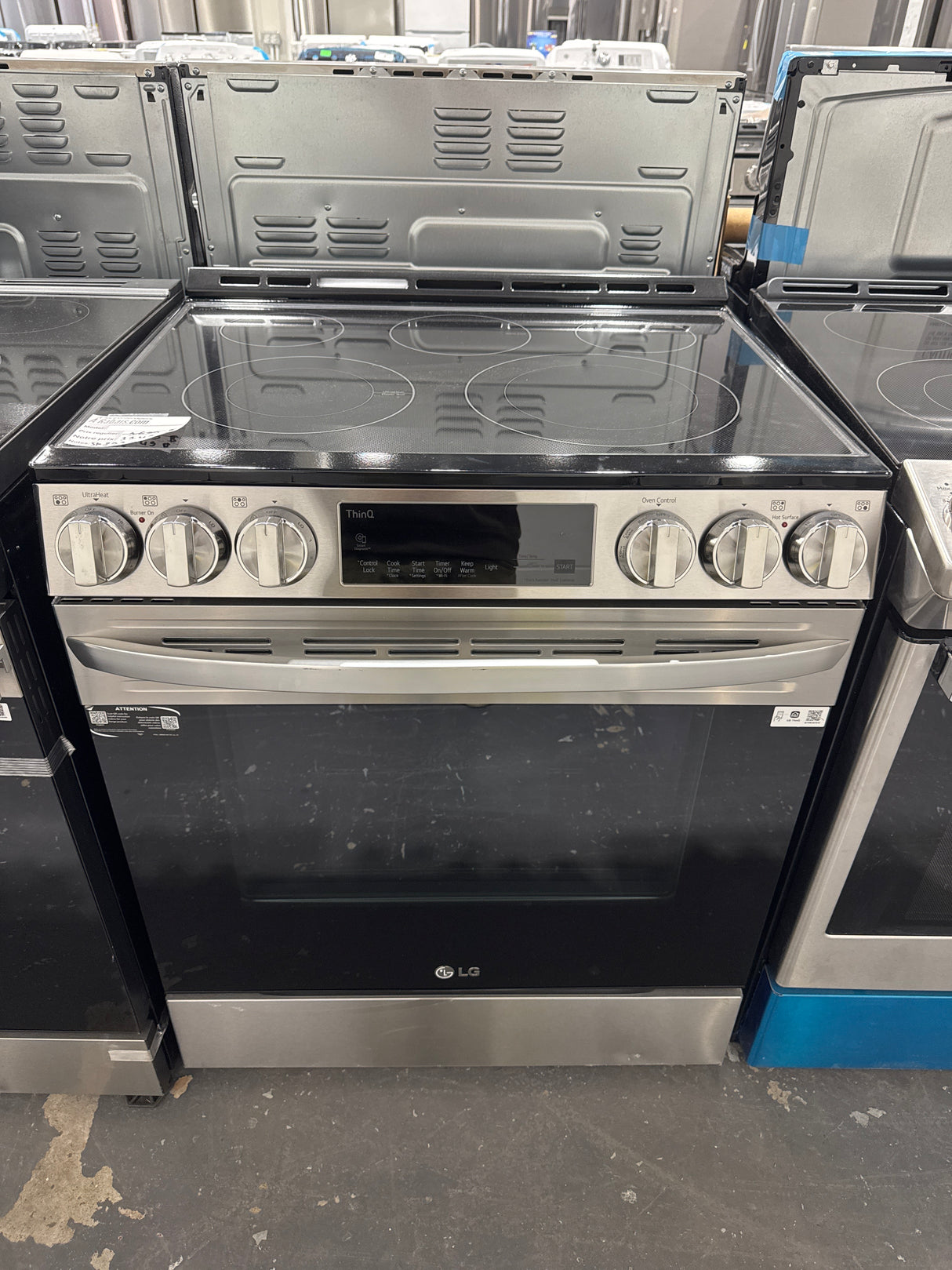 LSEL6333F - Electric Range - LG- Stainless Steel - Open Box