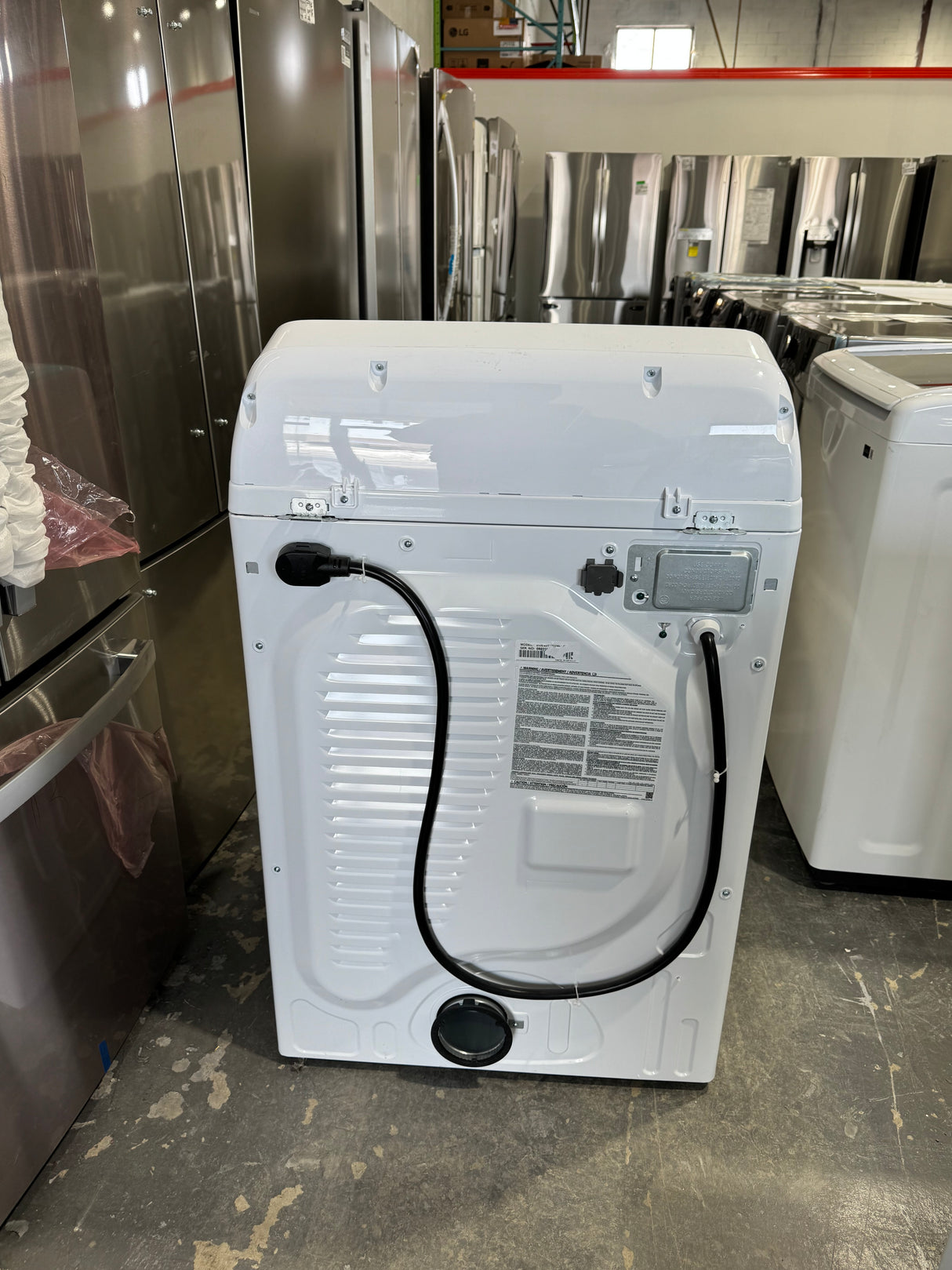 WA45T3200AW/DVE45T3200W- Washer/Dryer Sets - Samsung - White - Open box