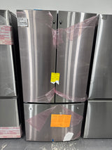 GNE25DYRKFS  - 33 -   REFRIGERATORS - GE - French 3-Door - Stainless Steel - Open Box