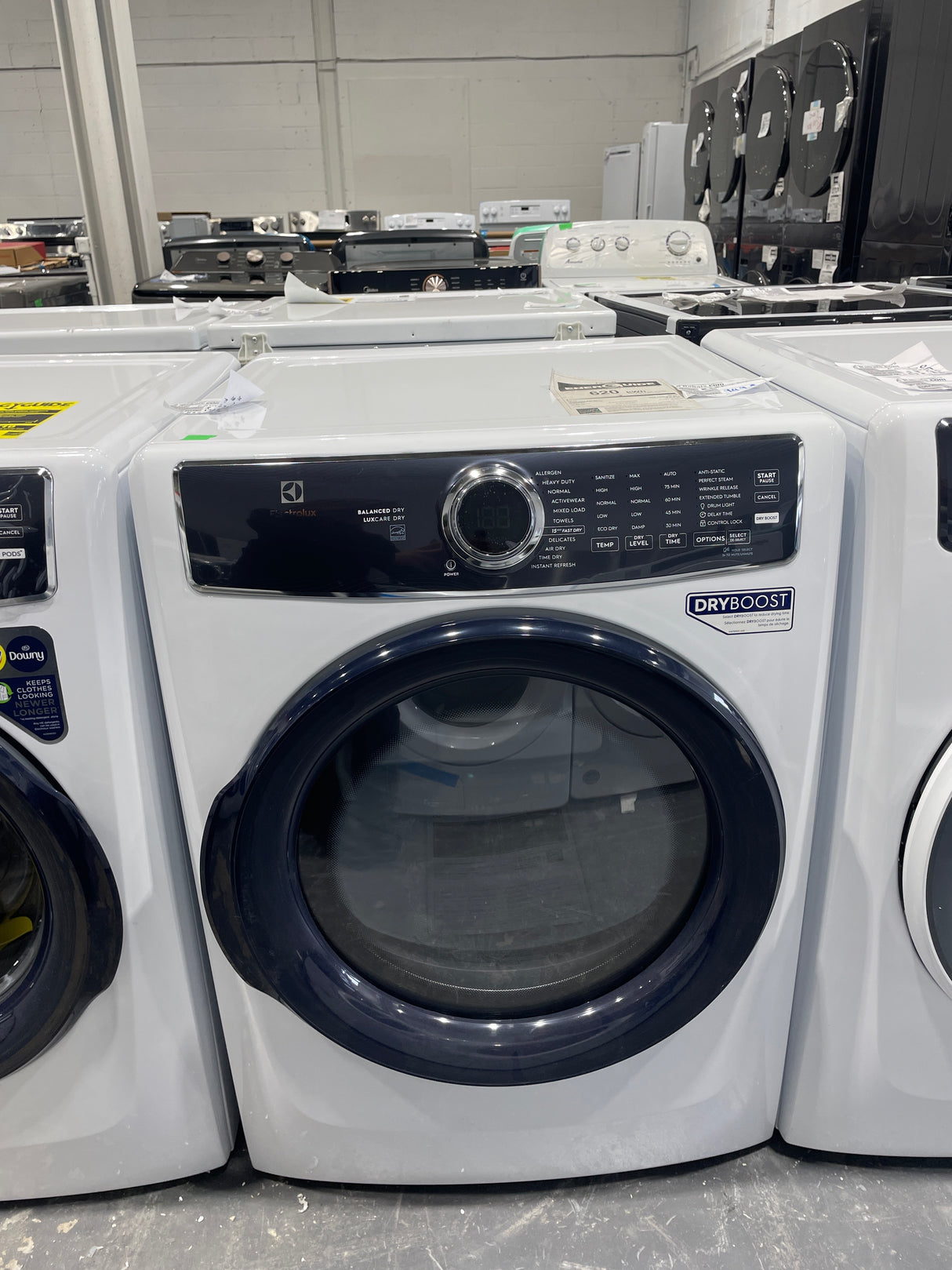 ELFW7626BW ,   ELFE762CB  - Washer/Dryer Sets - Electrolux - White - Open box