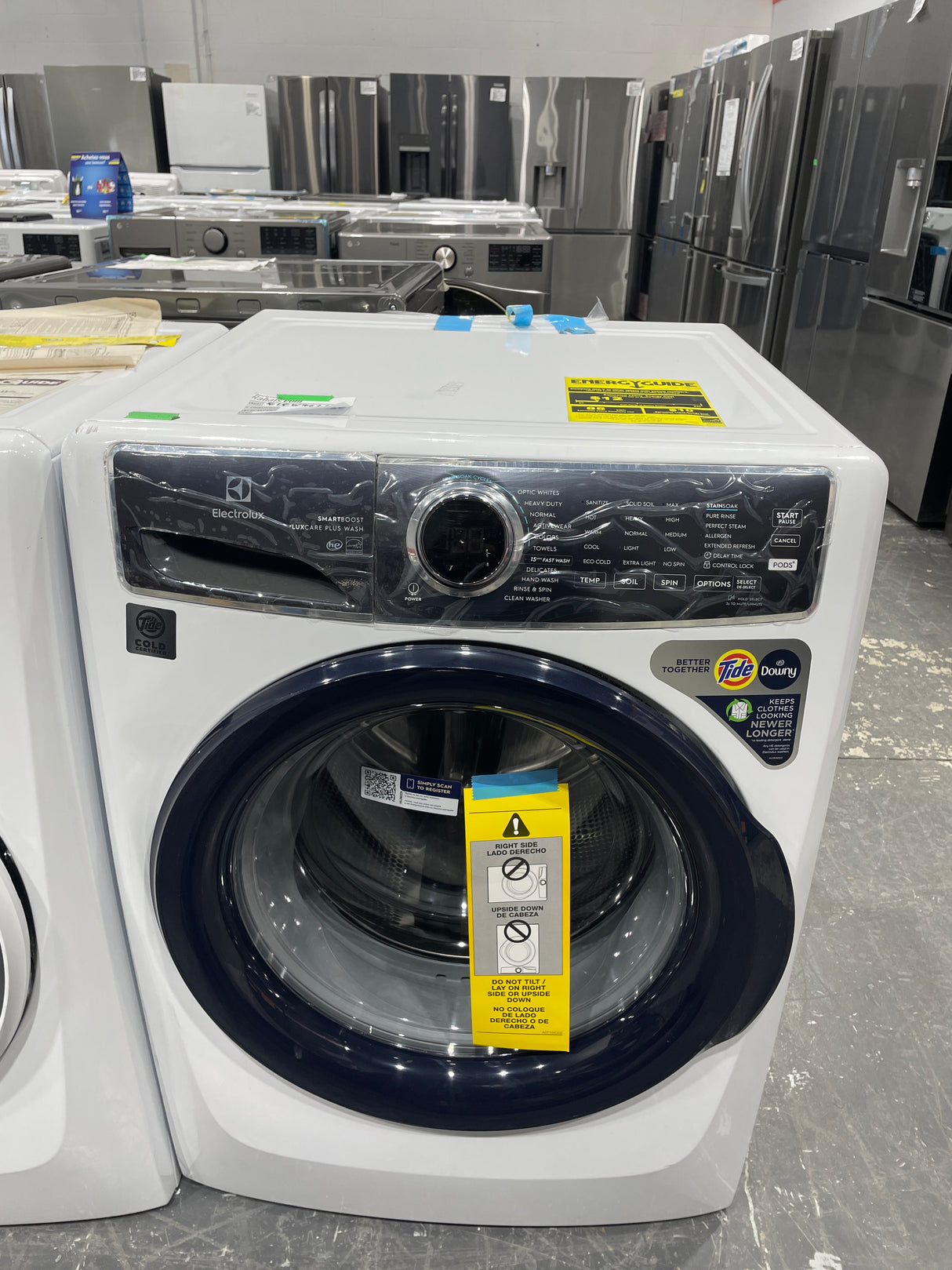ELFW7626BW - 68,5 cm - Lave-linge - Electrolux - Chargement frontal - Emballage ouvert