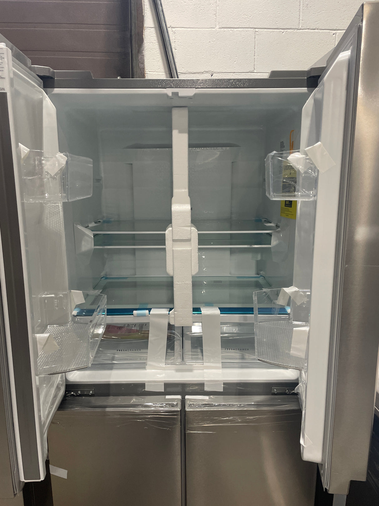 FRQG1721AV  - REFRIGERATORS - Frigidaire  - French 4-Door - Stainless Steel - Open Box