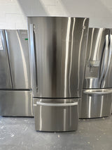 GDE21DYRKFS - REFRIGERATORS - GE - Bottom Freezer - Stainless Steel - Open Box