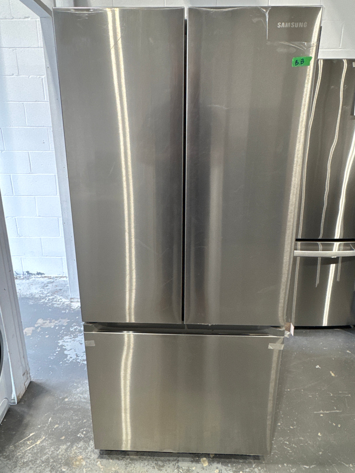 RF22A4111SR - REFRIGERATORS - Samsung  - French 3-Door - Stainless Steel - Open Box