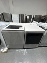 WT8200CW, DLE8200W - Ensemble laveuse/sécheuse - Chargement par le haut - LG - Blanc - Emballage ouvert