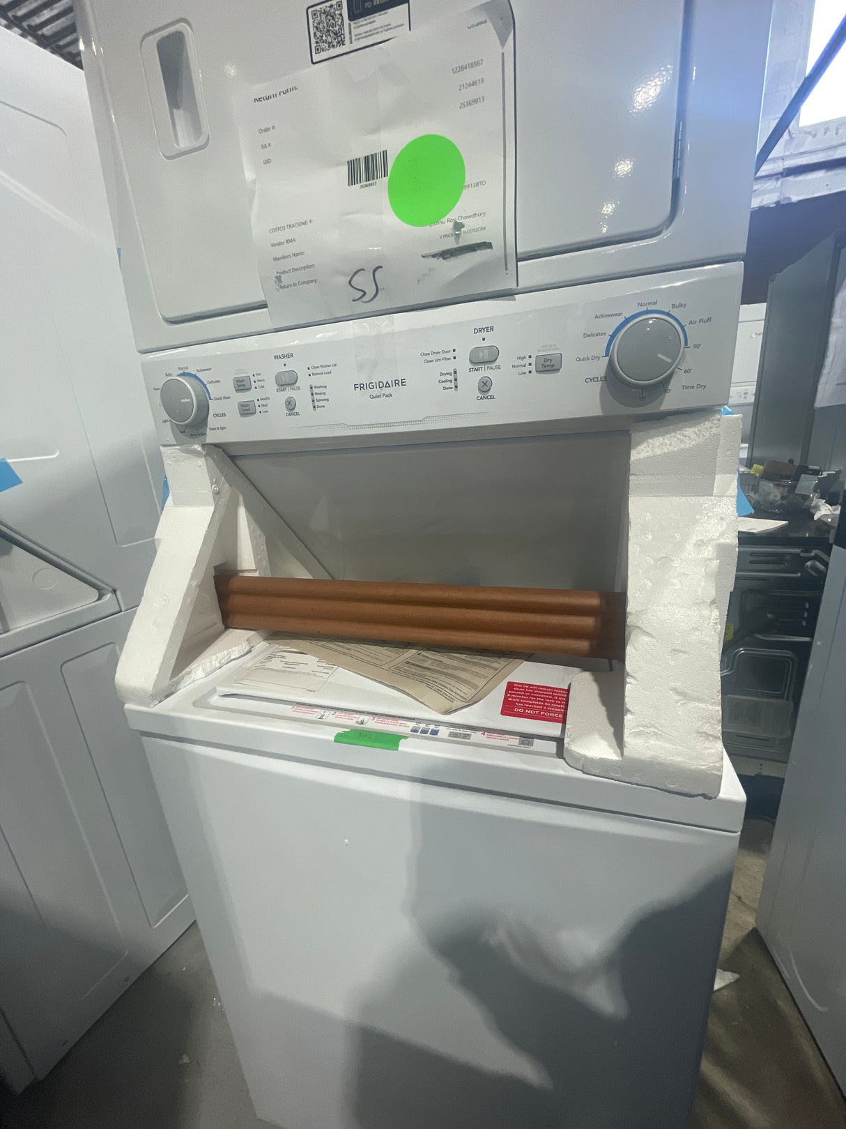 FLCE752CAW - Laundry Centers - Frigidaire- White - Open Box