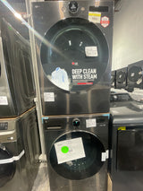 DLEX6700B/WM6700HBA -  Washer/Dryer Sets - Front Load - LG - Black Steel -  Open Box