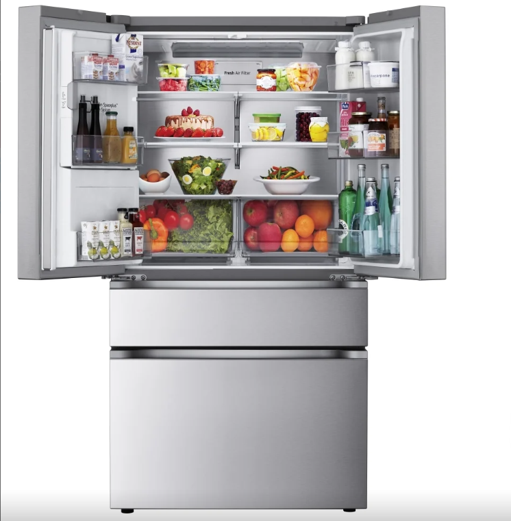 LF29S8330S - Refrigerators-LG - 4-Door French Door- Stainless steel-Open Box