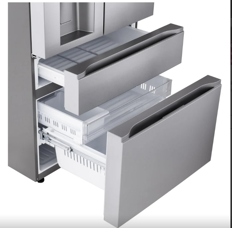 LF29S8330S - Refrigerators-LG - 4-Door French Door- Stainless steel-Open Box