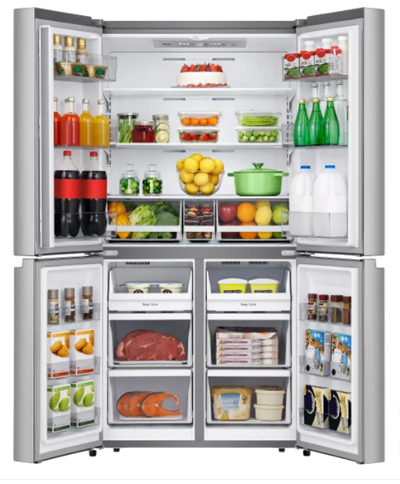 RB15A2CSE - RÉFRIGÉRATEURS - Hisense - Acier inoxydable - Emballage ouvert
