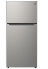 KKTMR30X18.1-SSL - REFRIGERATORS - Kenmore -30"- 18.1 Cu. Ft. -Top Freezer Refrigerator - Stainless Steel Look - Open Box