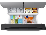RF30BB6600QLAA- REFRIGERATORS - Samsung - French 3-Door - 36" - Stainless Steel - Open Box (Copy)