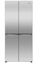 RQ17A4CSD - REFRIGERATORS - Hisense -17 Cu. Ft. - Counter-Depth - 4-Door - Stainless Steel - Open Box