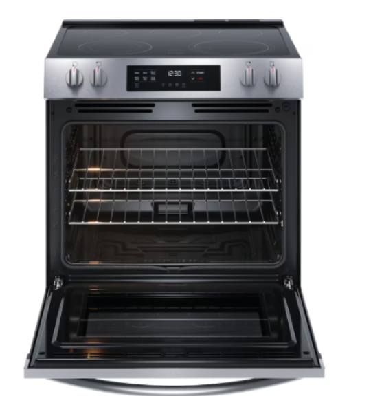 FCFE306CAS - Electric Range - Frigidaire- Black Stainless Steel - Open Box
