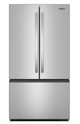 WRFF3336SZ - REFRIGERATORS - Whirlpool -36" - 33 Cu. Ft. -French Door Refrigerator - Stainless Steel - Open Box