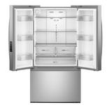 WRFF3336SZ - REFRIGERATORS - Whirlpool -36" - 33 Cu. Ft. -French Door Refrigerator - Stainless Steel - Open Box