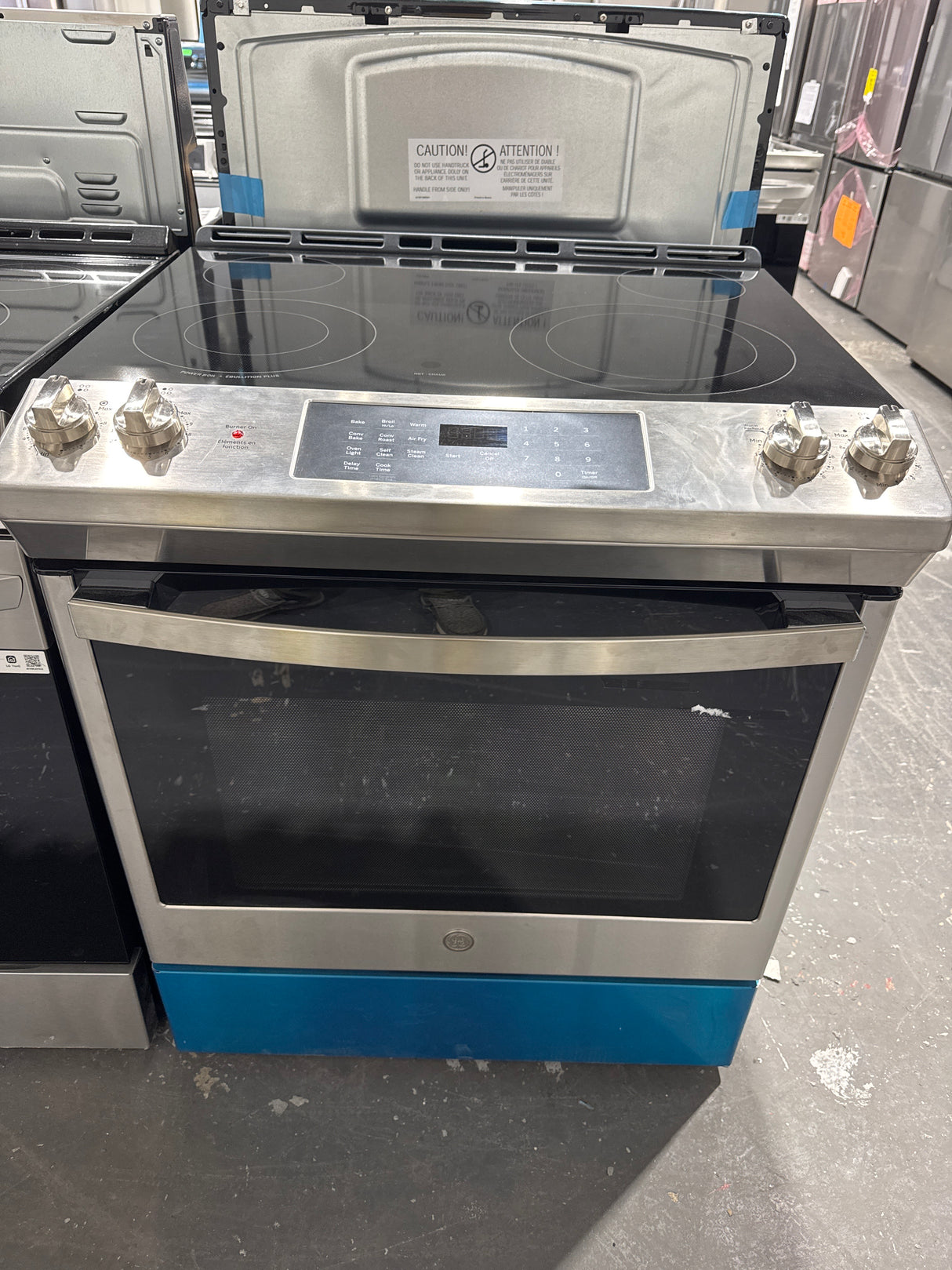 JCS830SVSS - RANGES - GE - Electric - Stainless Steel - Open Box