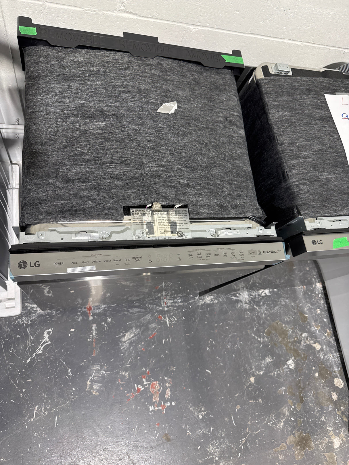 LDP6810SS – Lave-vaisselle à Commande Dissimulées – LG – acier inoxydable  – Neuf - Boite Ouvert