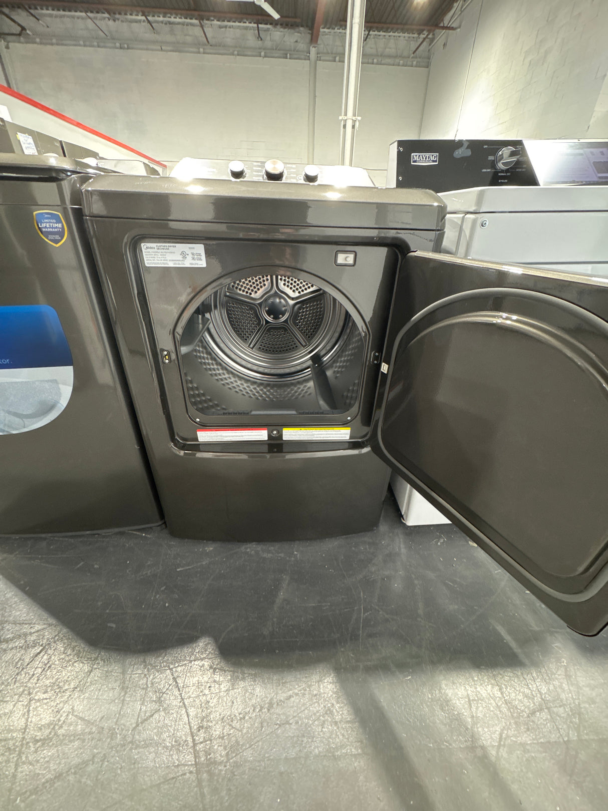 MLTW47A5BGG,   MLTE47A5BGG  - Washer/Dryer Sets - Top load - Midea - Open box