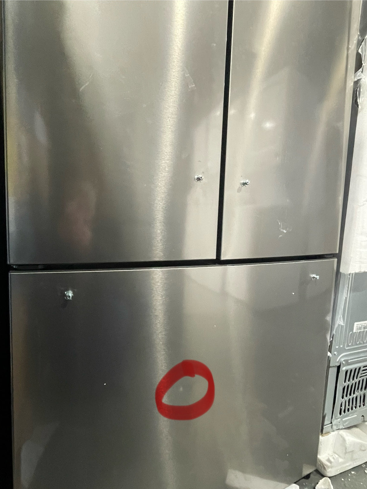 FRFG1813AV - RÉFRIGÉRATEURS - 80 cm - Frigidaire - Modèle français 3 portes - Acier inoxydable - Emballage ouvert