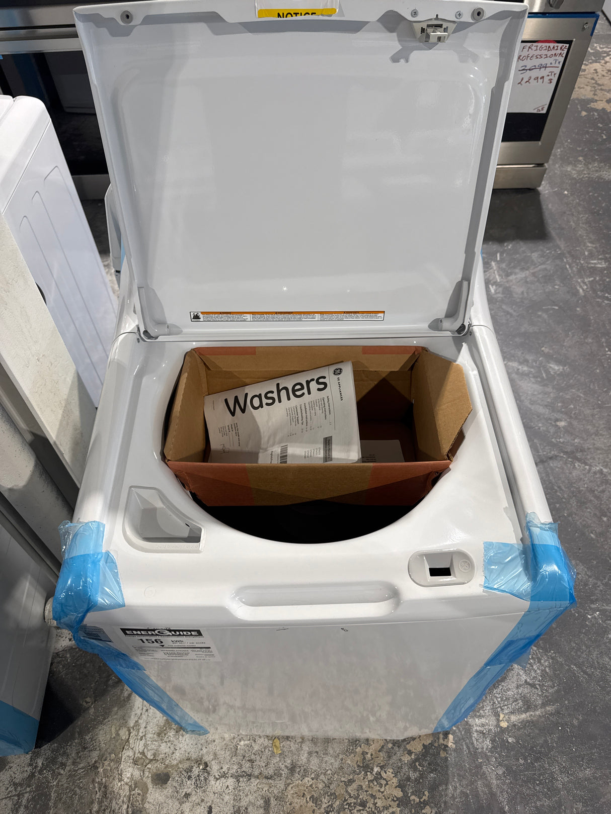 GTW495DMNWS- Washer - Top load - GE - Open box
