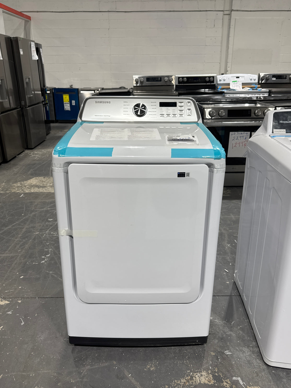 DVE47CG3500WAC - DRYERS  - Top load -  Samsung - Open box