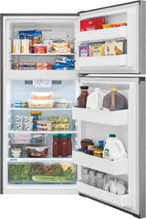 FFHT1425VV - REFRIGERATORS - Top freezer - 28" - Frigidaire  -  Stainless Steel- Open Box