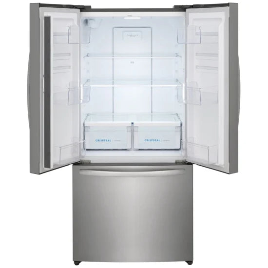 FRFG1813AV  - REFRIGERATORS - 31.5 inches  - Frigidaire- French 3-Door -  Stainless Steel - Open Box