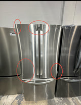 LRDNS2200S - REFRIGERATORS -30" -  LG - French 3-Door - Stainless Steel - Open Box