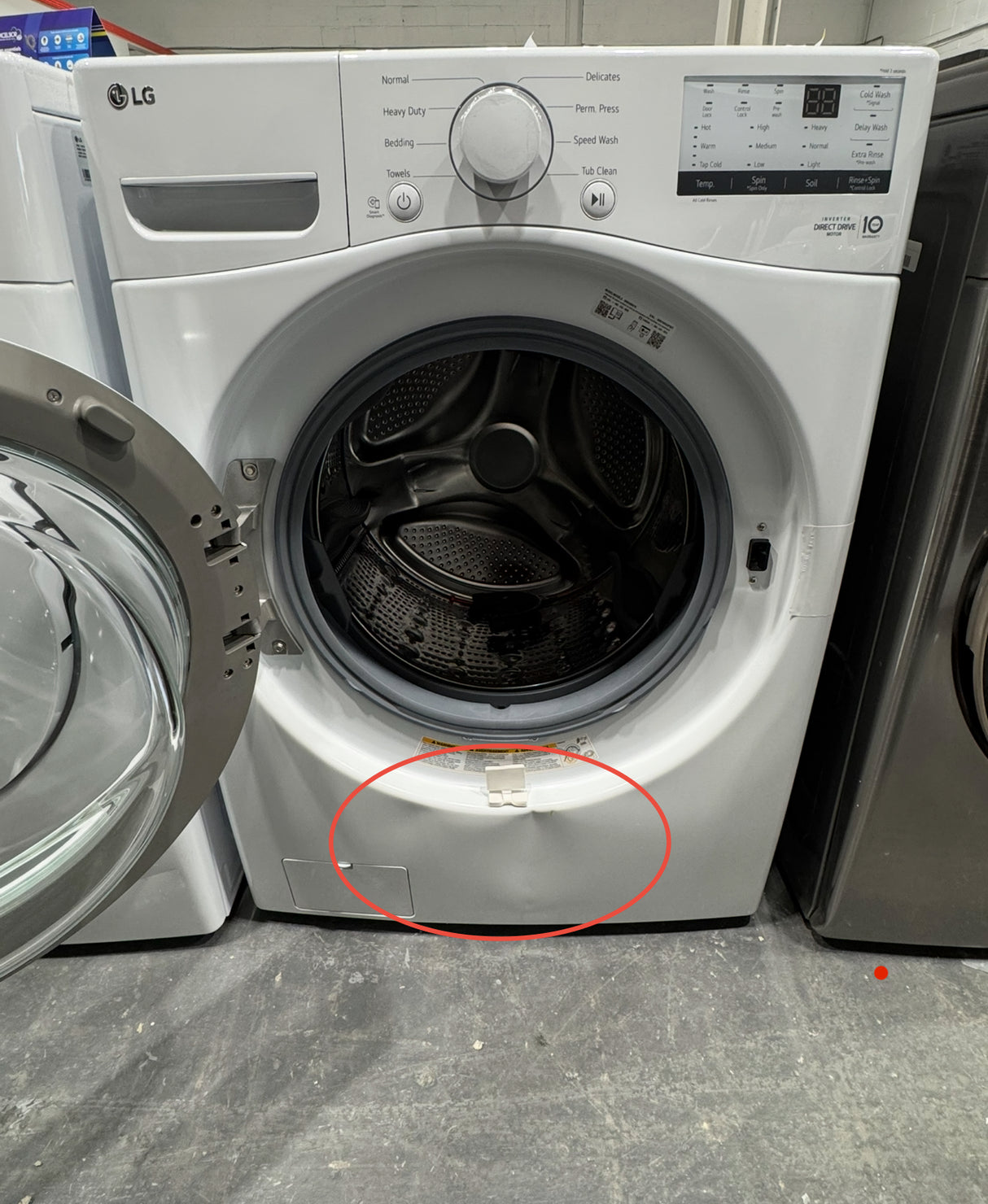 WM3400CW, DLE3400W- Washer/Dryer Sets - Front Load - LG - Open Box