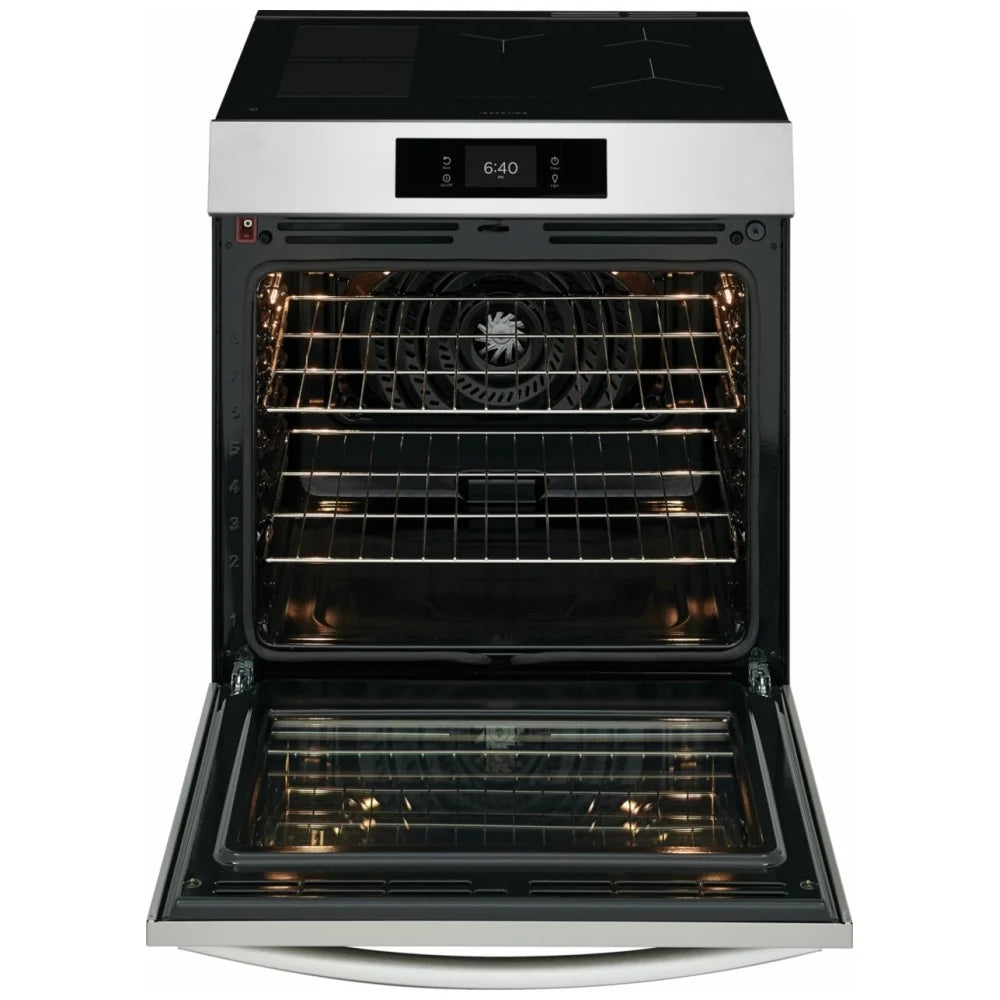 GCFI307CBF  - Stone-Baked Pizza Option - RANGES -  Induction - Frigidaire - Stainless Steel - Open Box