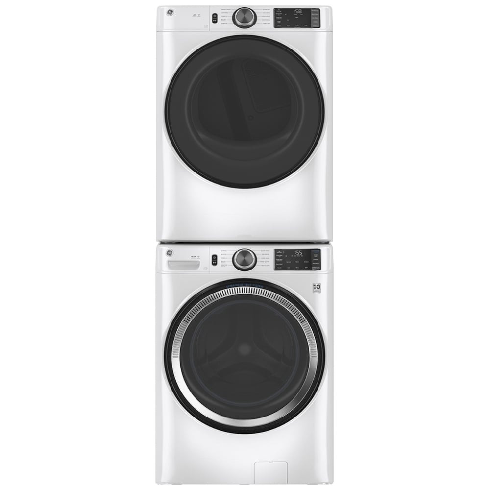 GFW550SMNWW, GFD55ESMNWW - Ensembles laveuse/sécheuse - Chargement frontal - GE - NOpenmEW