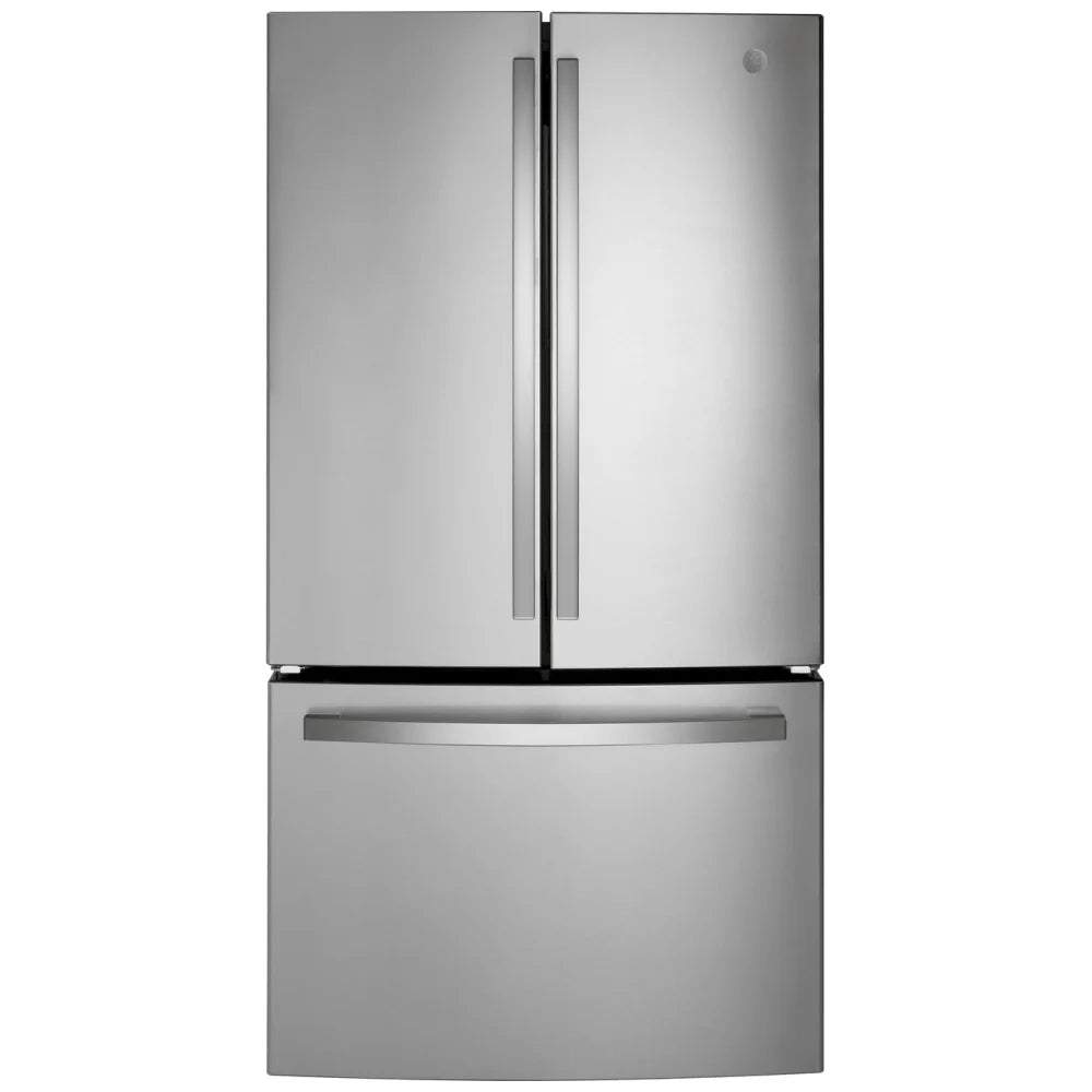 GWE22JYMFS - REFRIGERATORS - GE - French 3-Door - Stainless Steel - Open Box