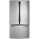 GWE22JYMFS - REFRIGERATORS - GE - French 3-Door - Stainless Steel - Open Box