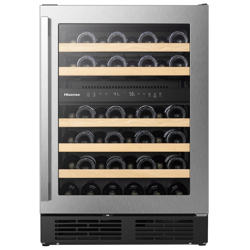 HWD046N6SS - Wine cooler - Hisense - Stainles steel - Open box