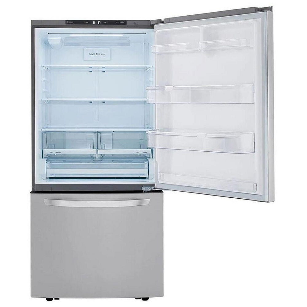 LRDCS2603S - REFRIGERATORS - 33"  - LG - Bottom Freezer - Stainless Steel - Open Box