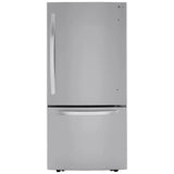 LRDCS2603S - REFRIGERATORS - 33"  - LG - Bottom Freezer - Stainless Steel - Open Box