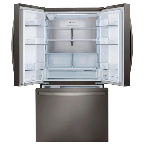 LRFLC2706D - 36" REFRIGERATORS - LG - French 3-Door -Black stainless Steel - Open Box