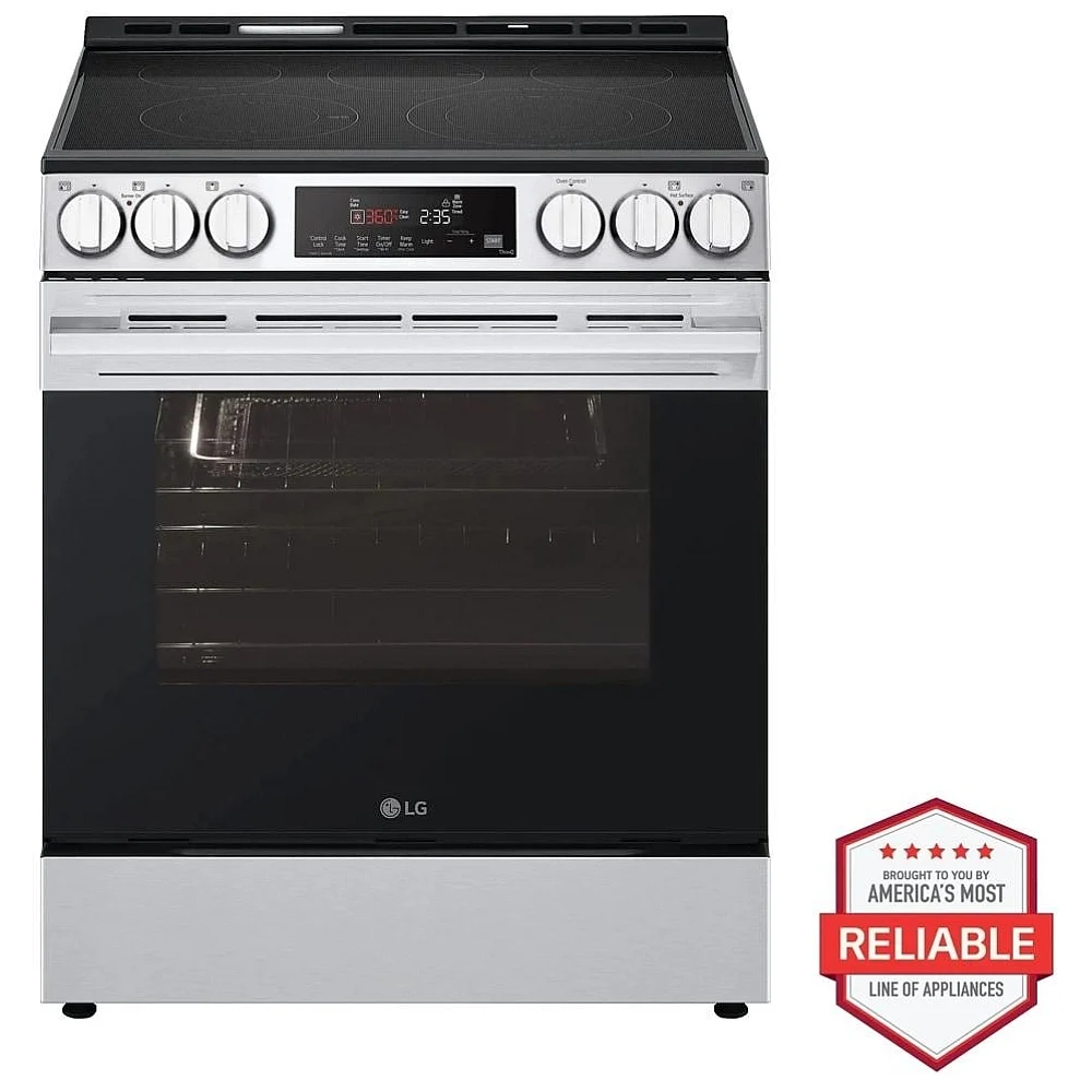 LSEL6331F- Electric Range - LG- Stainless Steel - Open Box